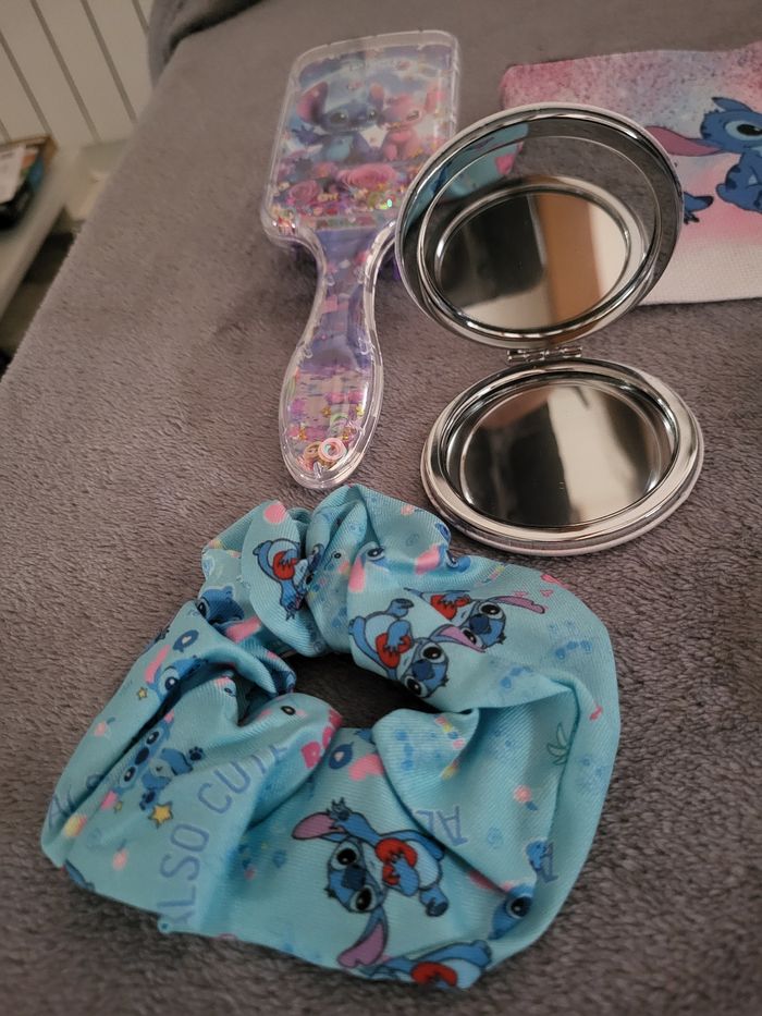 Lot cheveux beauté bleu violet Stitch - photo numéro 4