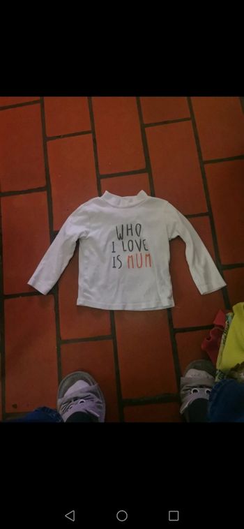 Pull col roulé 18 mois