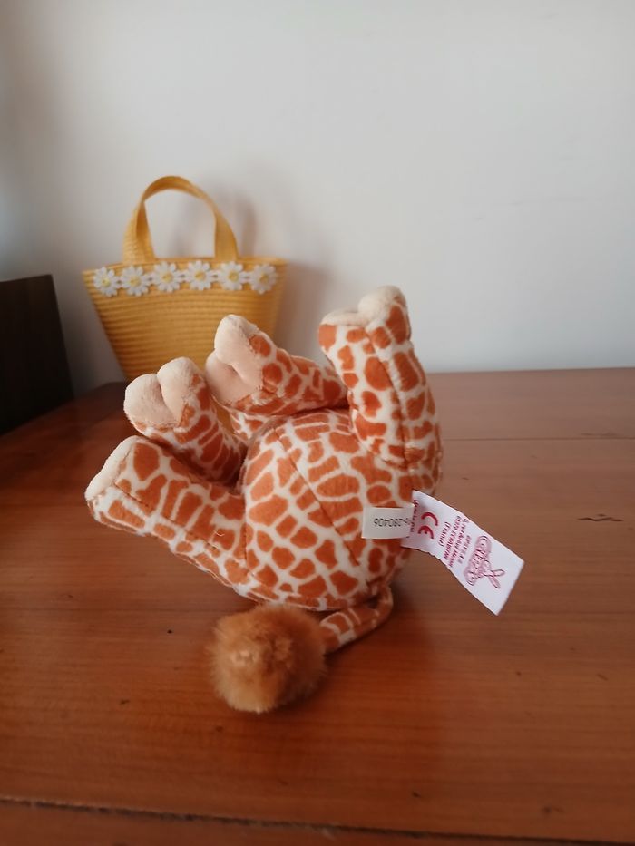 Neuf/ Kirikou: Doudou petite Girafe *22 cm - photo numéro 8