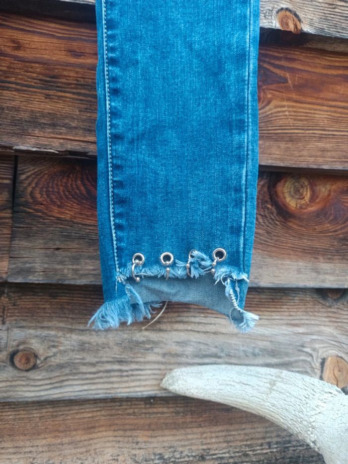 Pantalon jean denim femme - photo numéro 3