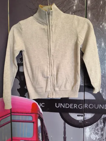 88919 veste zippée garçon 6ans