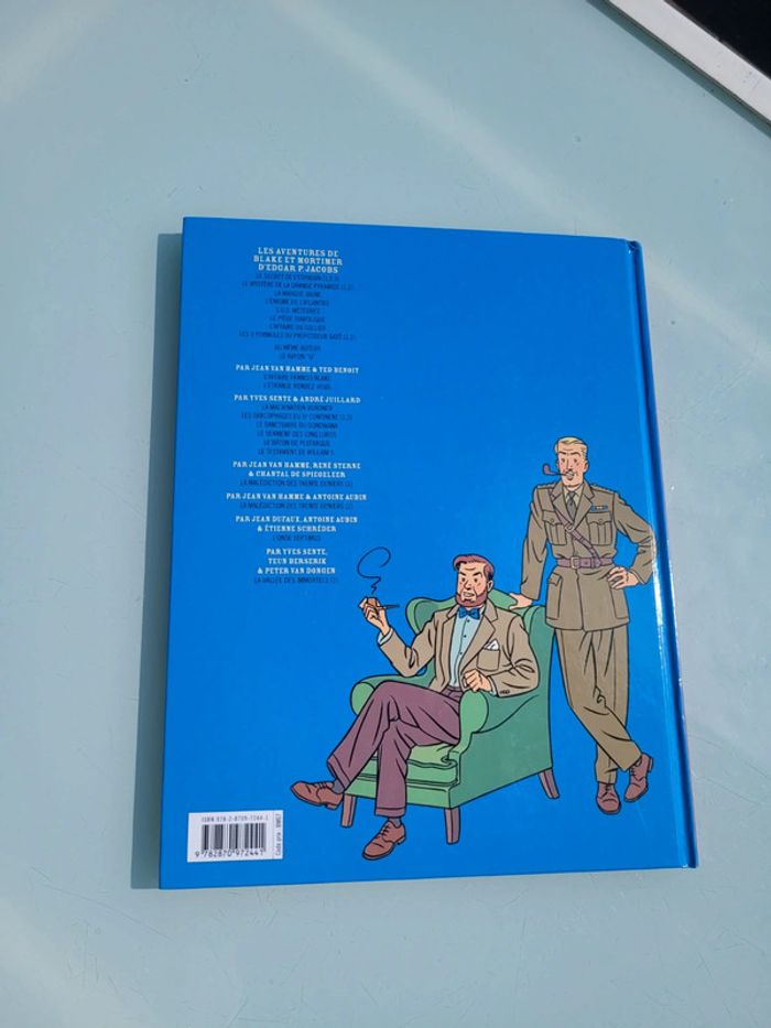BD Les Aventures de Blake et Mortimer tome 25 : La Vallée des Immortels, EO - photo numéro 7