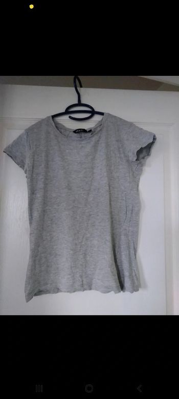Tee-shirt M ba-basics gris
