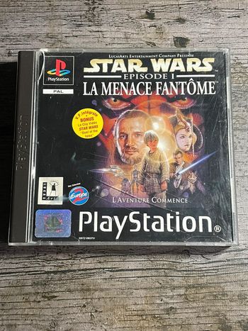 Star Wars Ep1 La Menace Fantôme - Jeu PS1 Sans notice Version Française Sony
