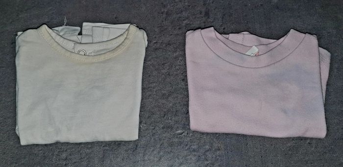 Lot t-shirts bébé fille