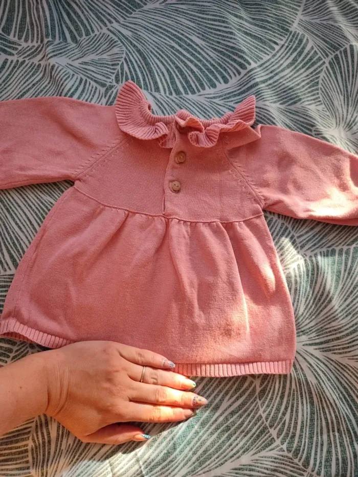 Robe naissance 🎀 1mois 55cm - photo numéro 7
