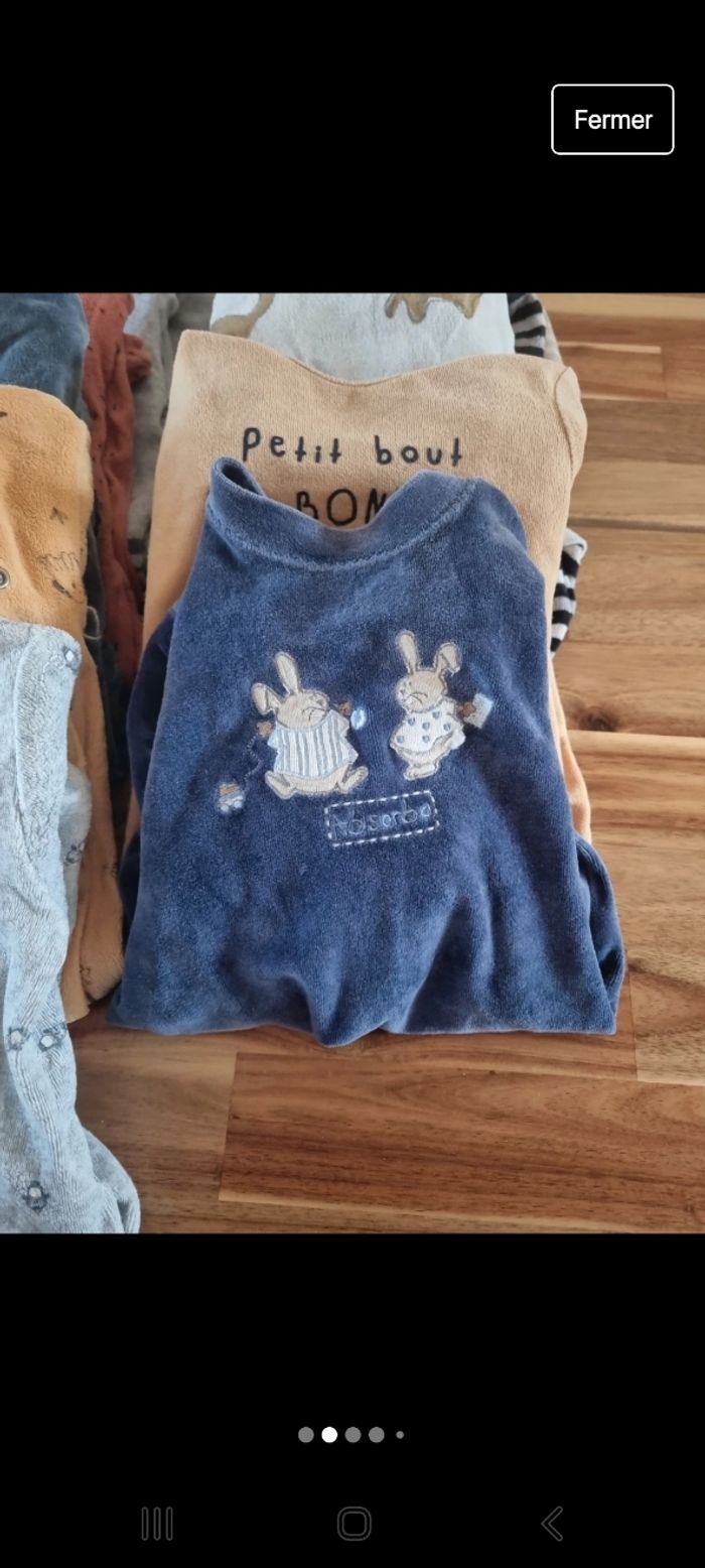 Pyjamas 6 mois - photo numéro 4