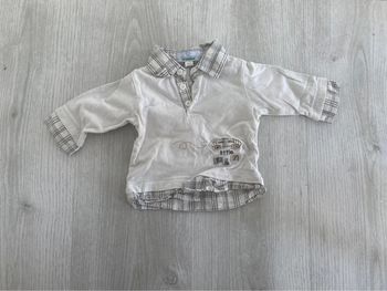 Tee shirt manche longue vertbaudet 3 mois