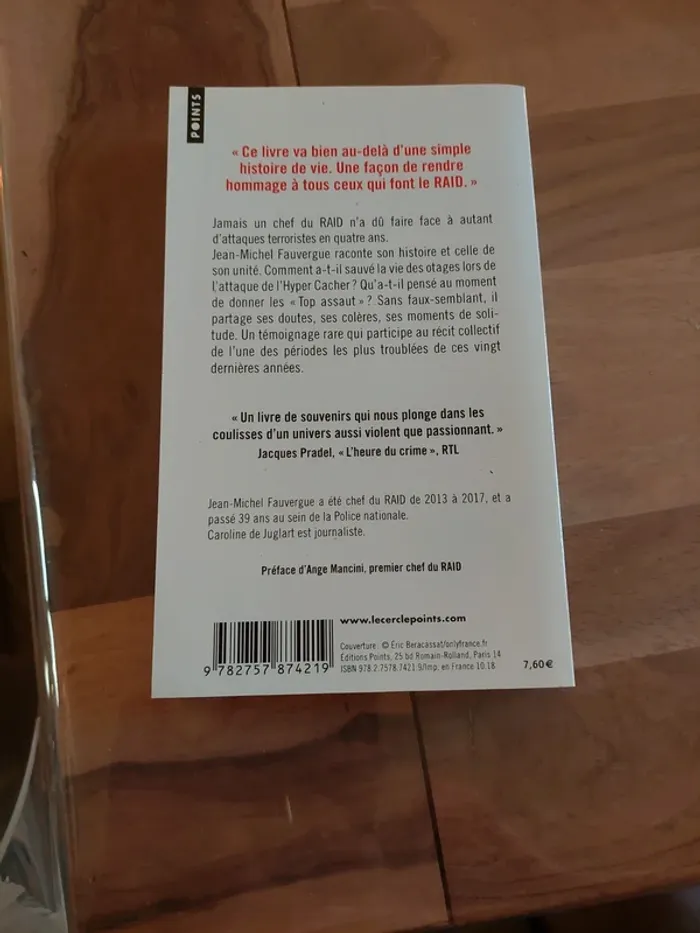 Patron du raid, de Jean-Michel Fauvergue - photo numéro 2