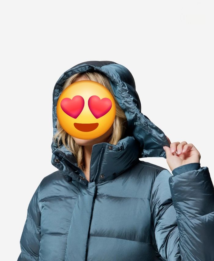 Doudoune Columbia bleu sarcelle Neuve XL - photo numéro 7