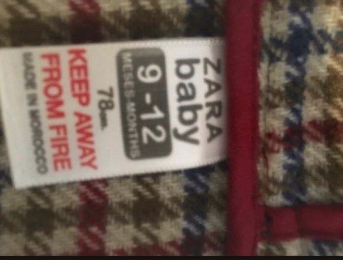 Manteau zara9-12 mois - photo numéro 3