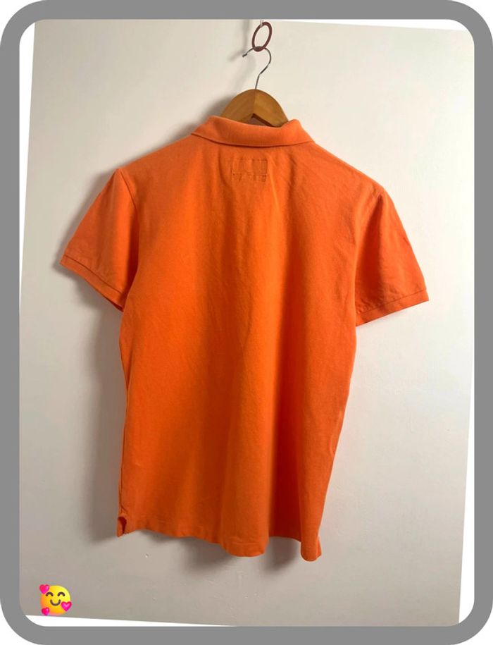 👕 Polo American Eagle – Homme – Taille XS – Orange - photo numéro 3