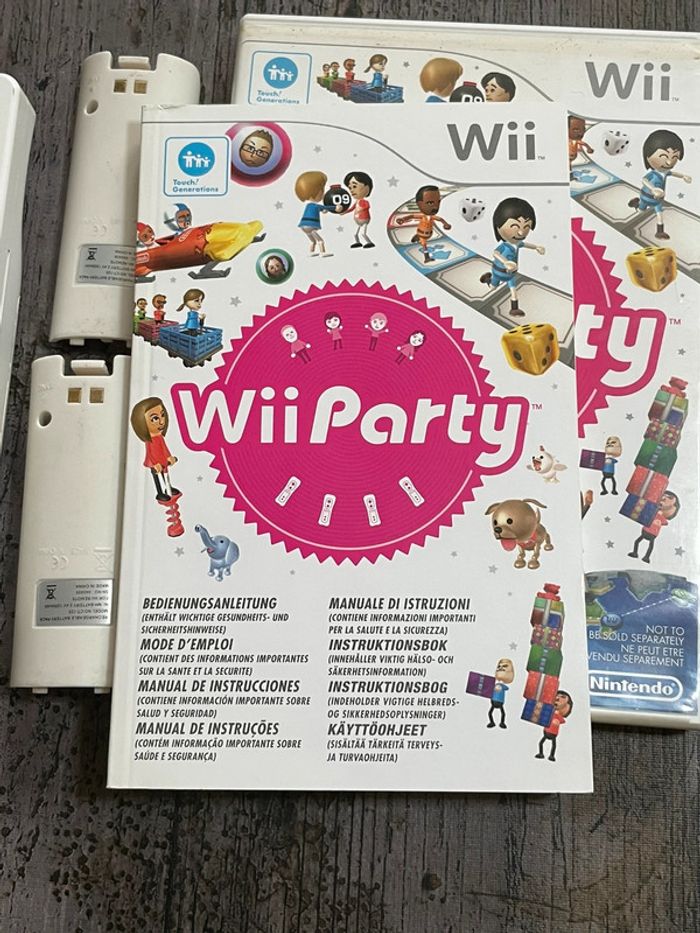 Pack Wii Party Jeu + manette Nintendo Wii complet - photo numéro 4