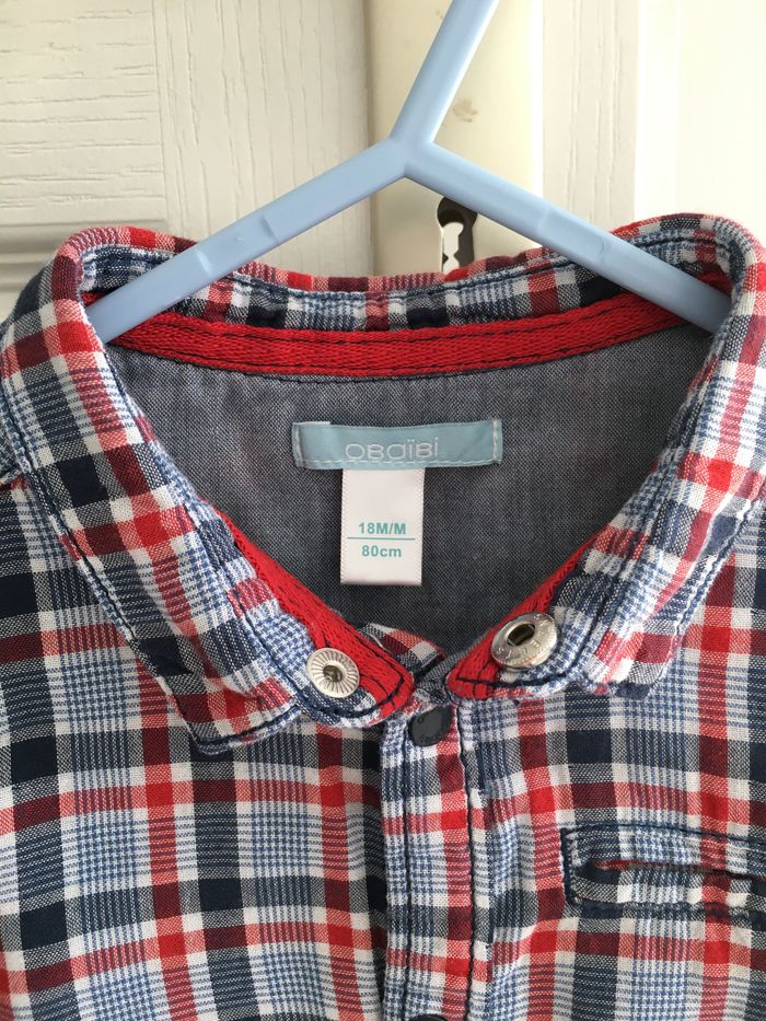 Chemise garçon manches longues Okaidi 18 mois - photo numéro 4