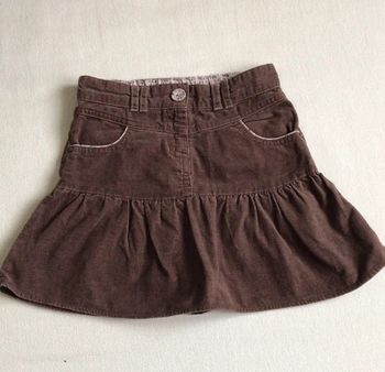 Jupe marron de chez NKY (Kiabi) Taille 4 ans