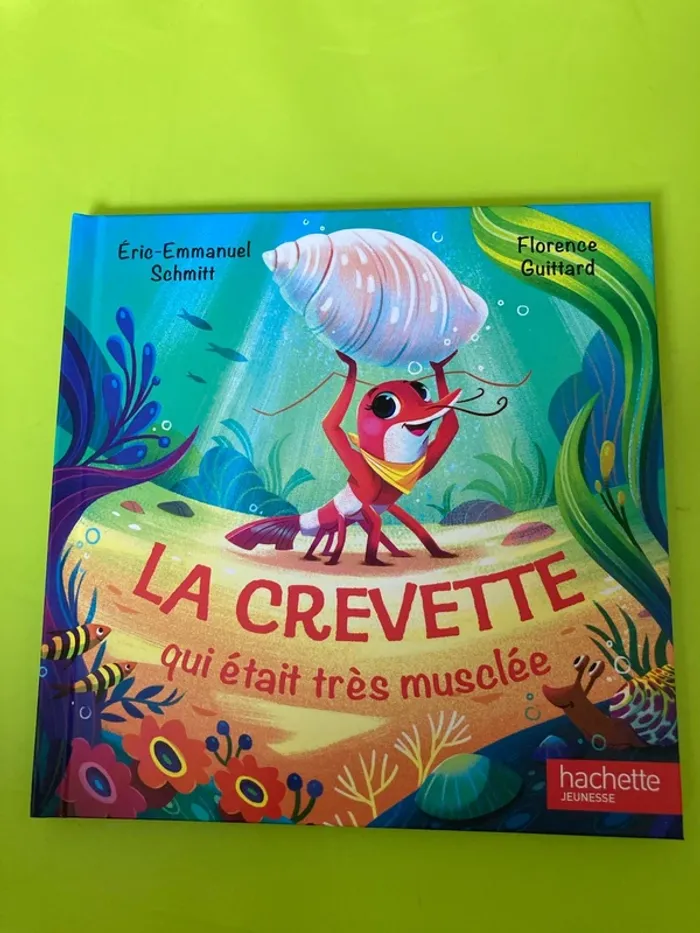 Livre McDo : la crevette qui était très musclé