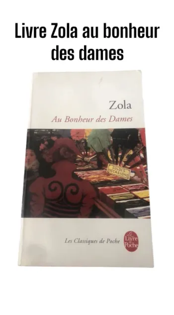 Livre Zola au bonheur des dames 📕