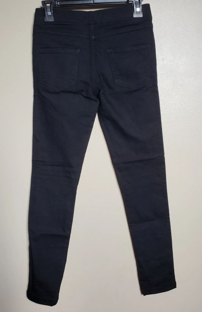Jegging noir coupe Slim taille 14 ans - photo numéro 2