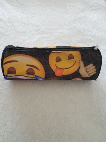 Trousse emoji noire