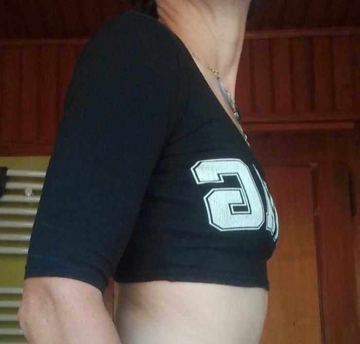 T-shirt femme noir Crop top Jennyfer - photo numéro 5