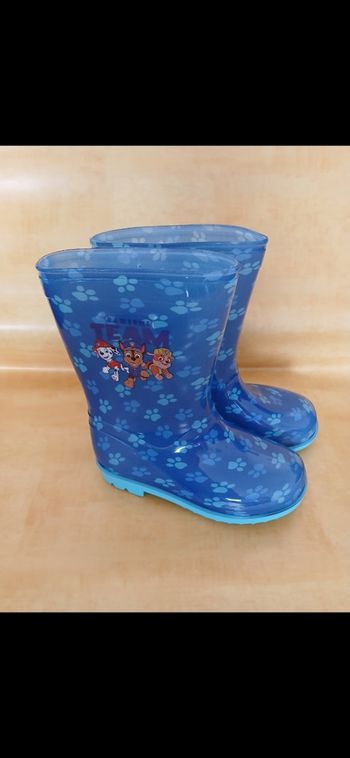 Bottes de pluie garçon pat patrouille 27