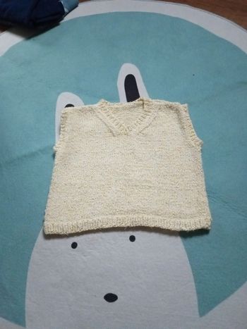 Pull sans manches 3 ans