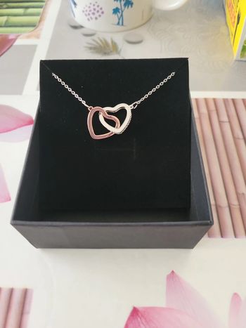 Chaîne double cœur