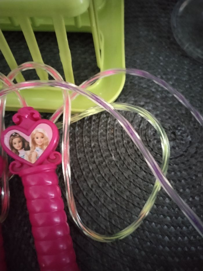 Jouet Égouttoir enfant + corde à sauter Princesses Disney neuf - photo numéro 6