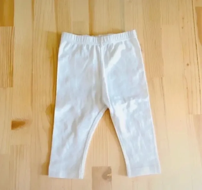 Legging blanc bébé