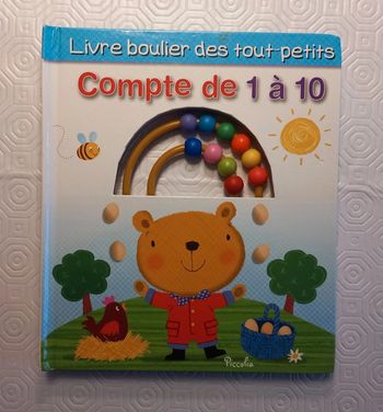 Livre boulier pour apprendre à compter