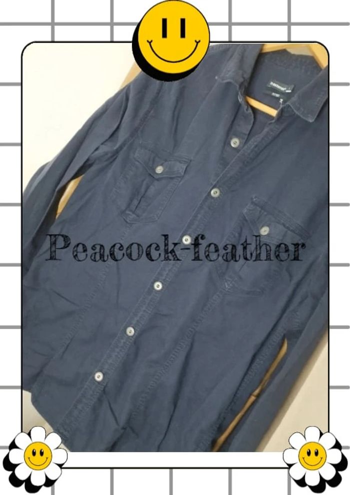 Chemise bleue marine L homme - photo numéro 6