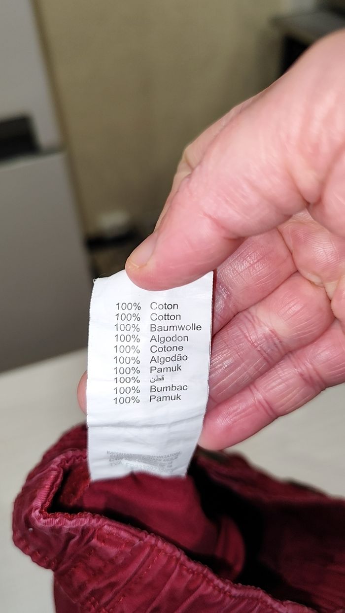 Pantalon Bordeaux taille 12 mois - photo numéro 5