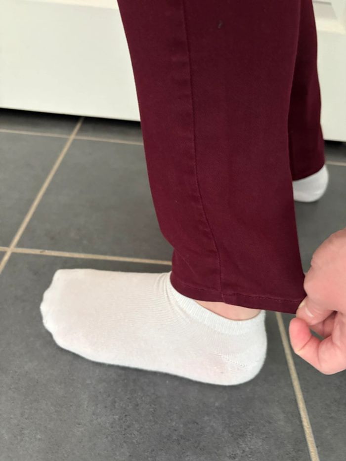 Ensemble (blouse Cache Cache + pantalon taille basse Ikks) taille M très bon état - photo numéro 11