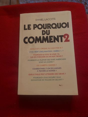 Le pourquoi du comment 2