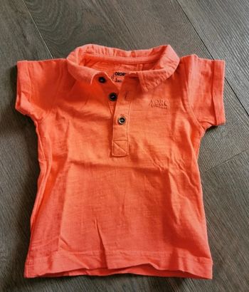 T-shirt polo bébé garçon 3 mois neuf