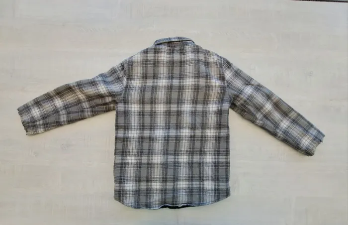 Veste Surchemise TQF - taille 10 ans - matelassé - à carreaux - mi saison - photo numéro 2