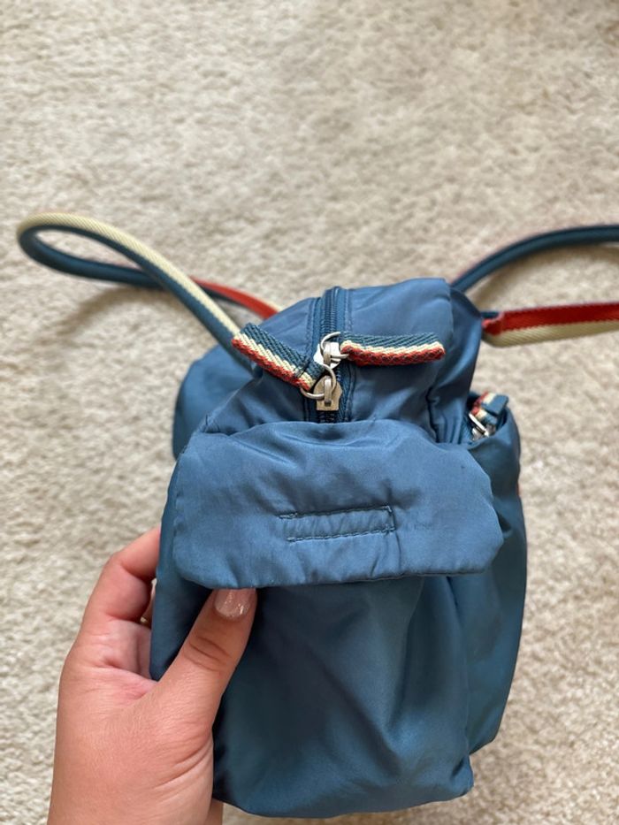 Sac à main bleu vintage - photo numéro 6