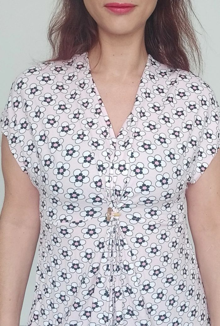 Haut pastel fleuri casual romantique taille 42 - photo numéro 3