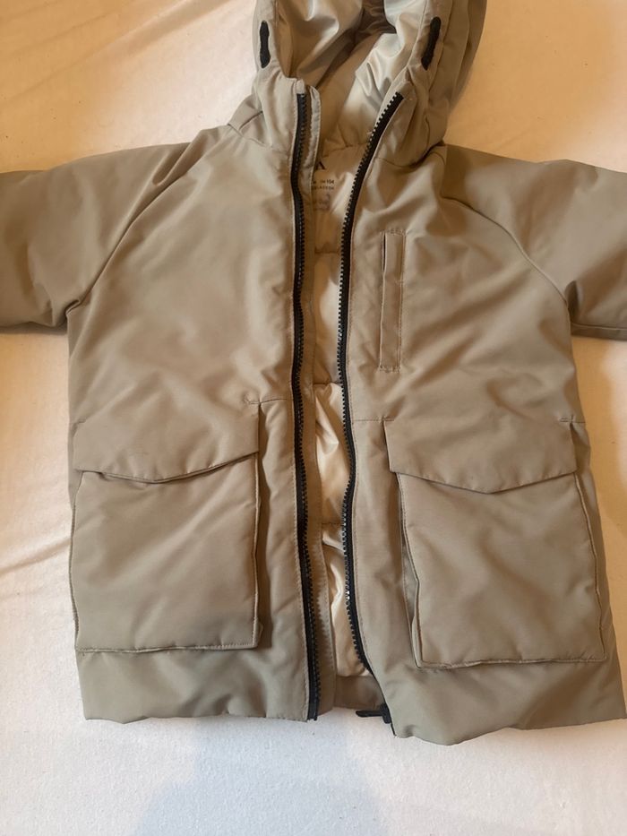 Manteau hiver Zara beige 3-4 ans - photo numéro 2