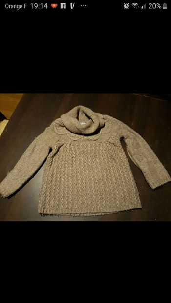 Pul col roulé fille 6 ans