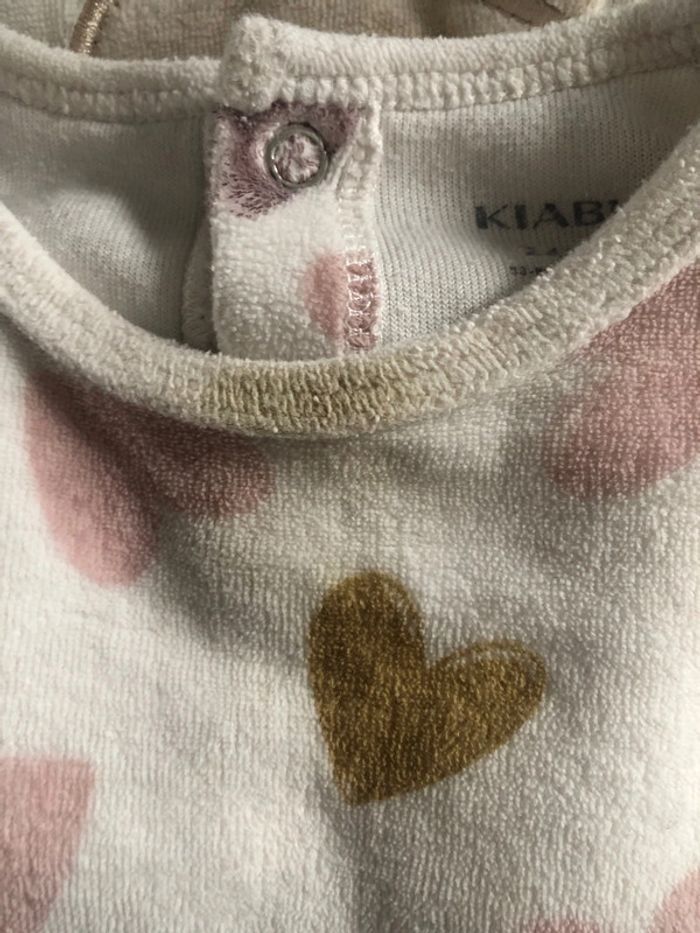 Lot 3 pyjamas velour tachés - photo numéro 4