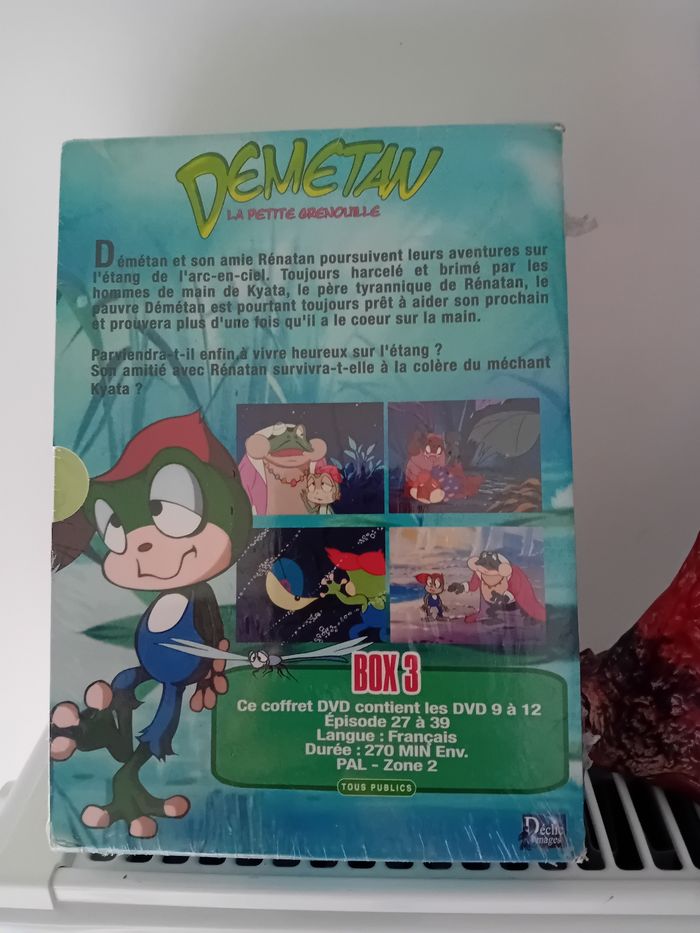 Coffret de 4 Dvd Demetan La petite grenouille Neuf - photo numéro 2