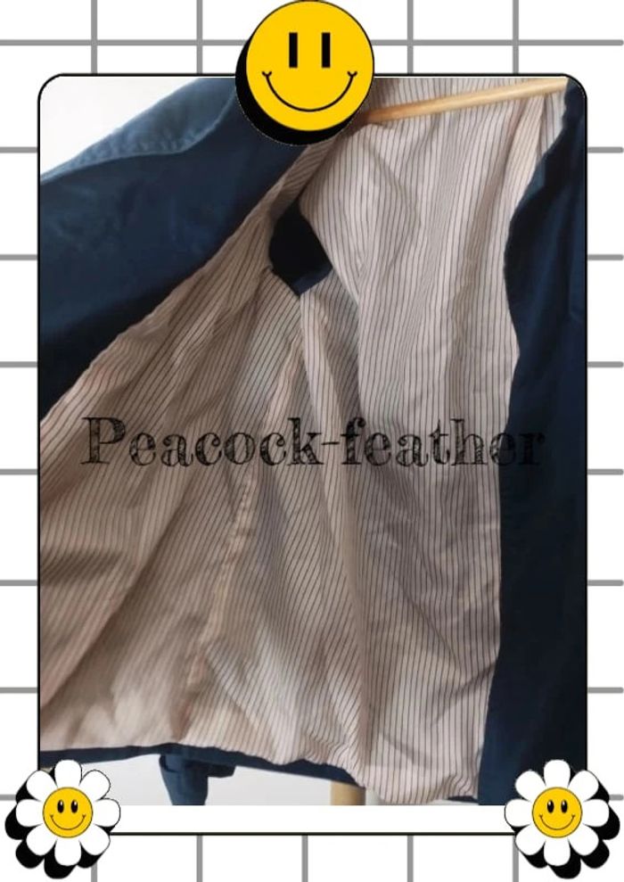 Veste caban bleue Pimkie 38 - photo numéro 5