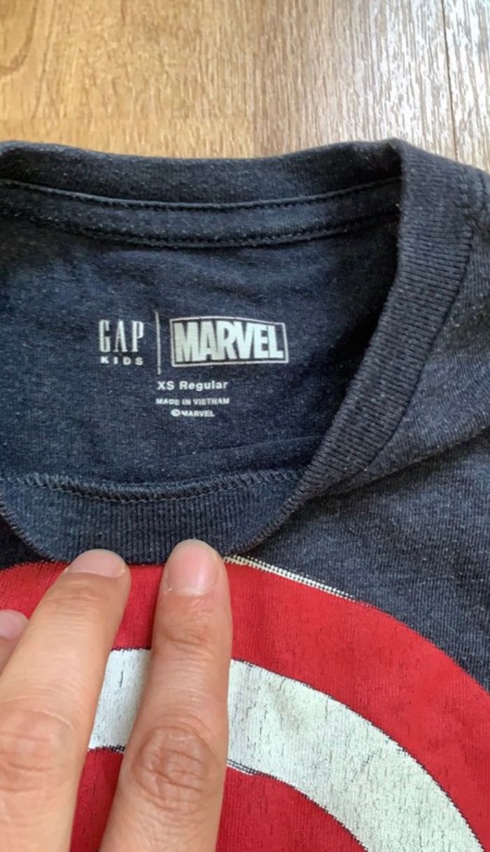 T-shirt Captain America - photo numéro 2