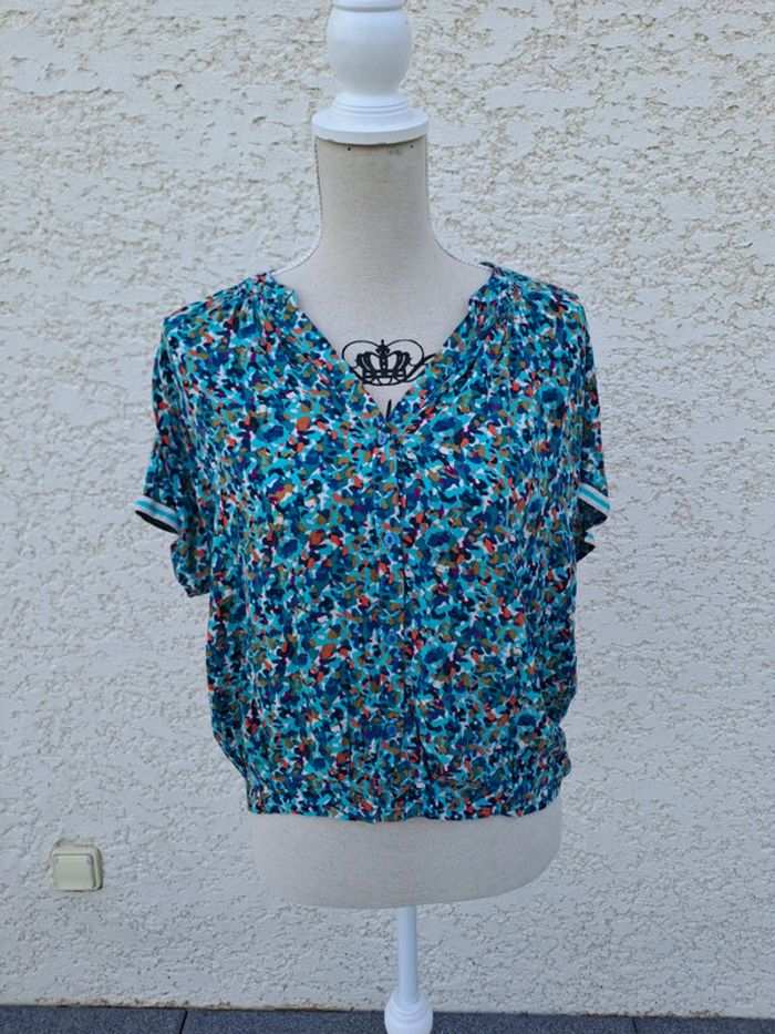 Blouse chemise Miss Captain Tortue ample t. 38 - photo numéro 2