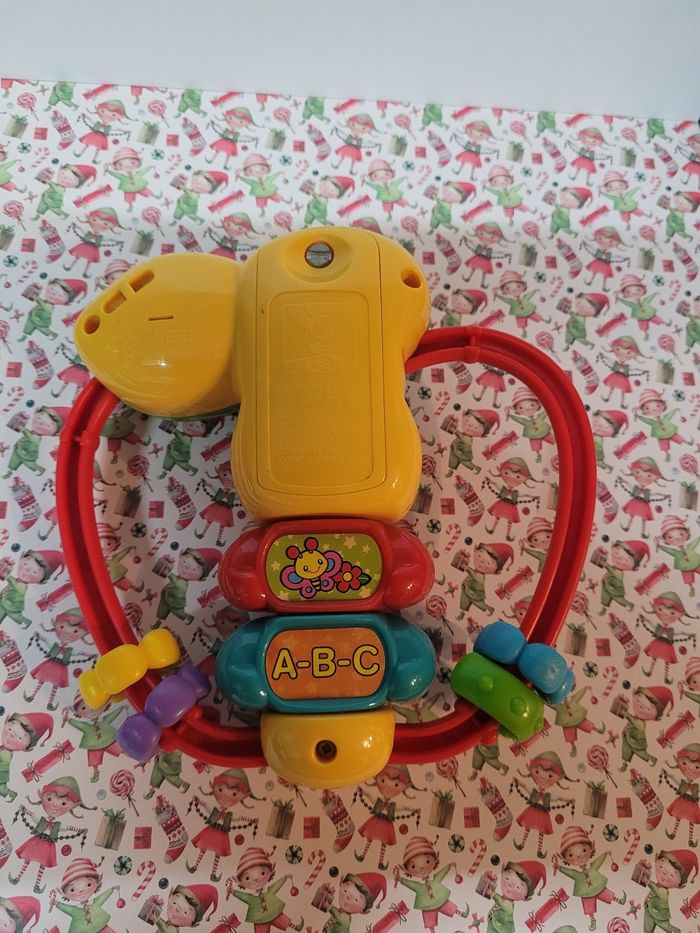 Vtech hochet musical et lumineux la petite chenille - photo numéro 4
