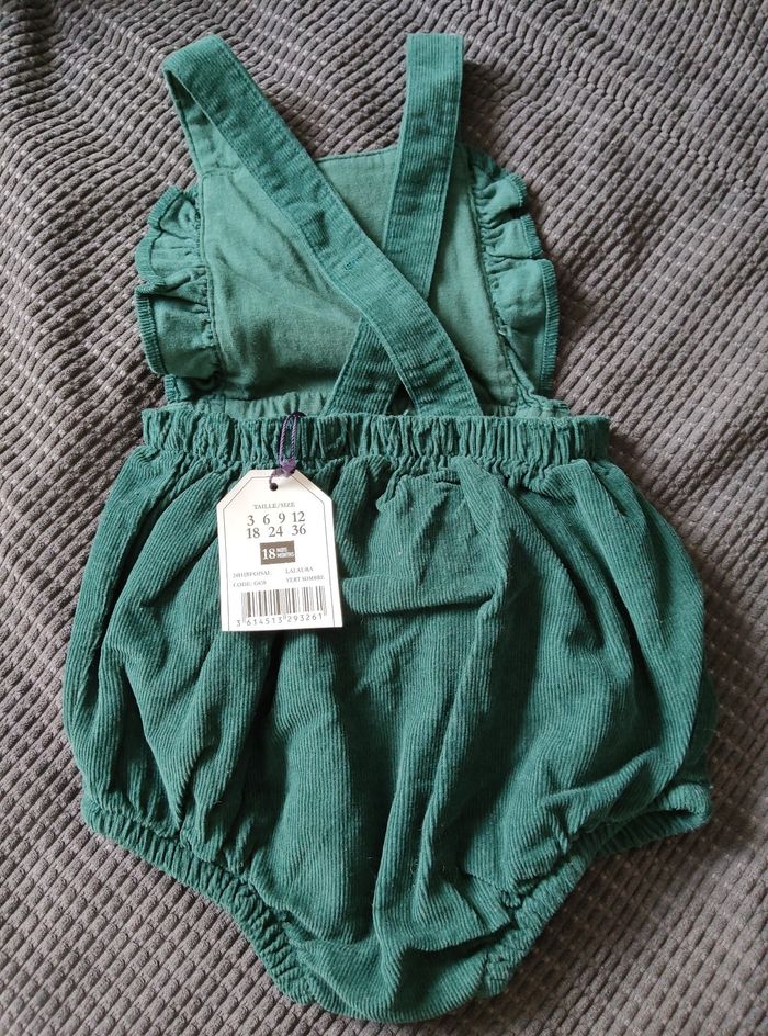 Barboteuse bébé fille 18 mois, sergent major - photo numéro 2