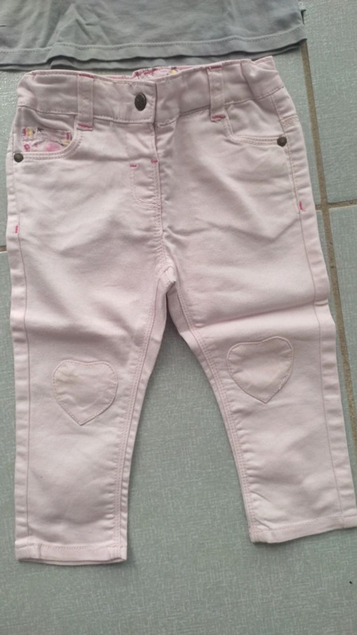 Ensemble t-shirt ML / pantalon T.18 M - photo numéro 4