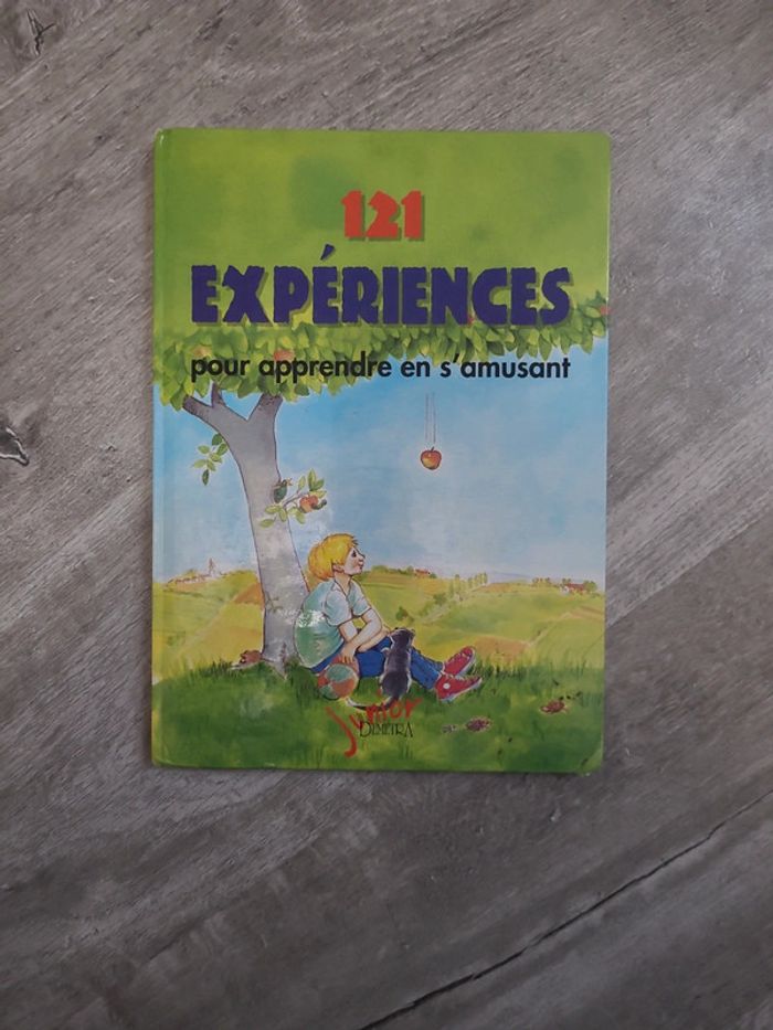 Livre 121 expériences pour apprendre en s'amusant