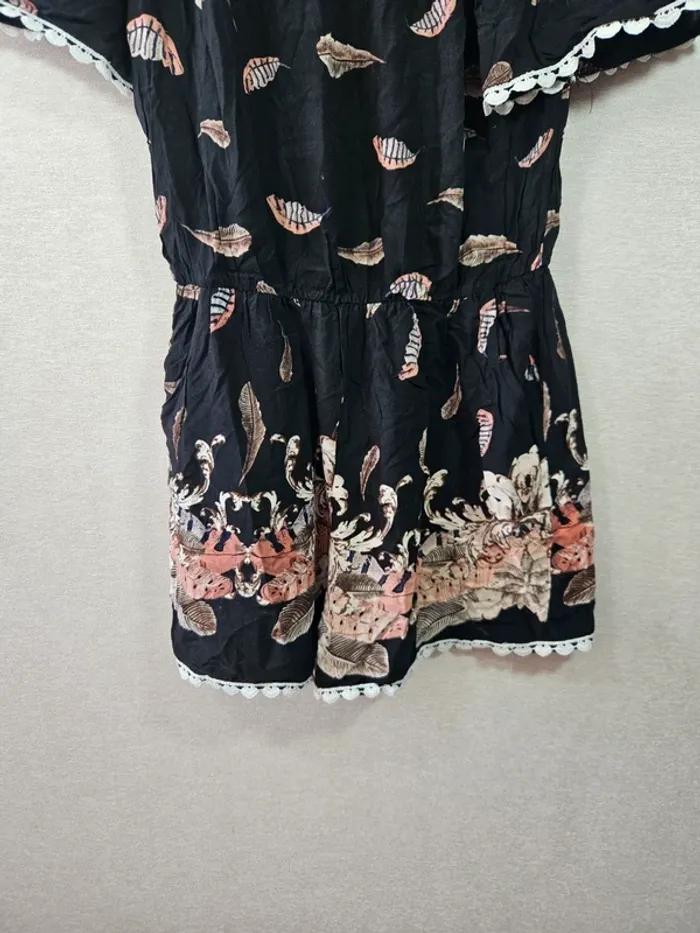 Combi-short à fleur - photo numéro 4